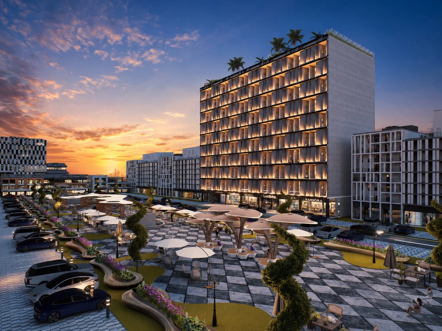 The Grand Lifestyle — Grand 15 proposed architectural visual